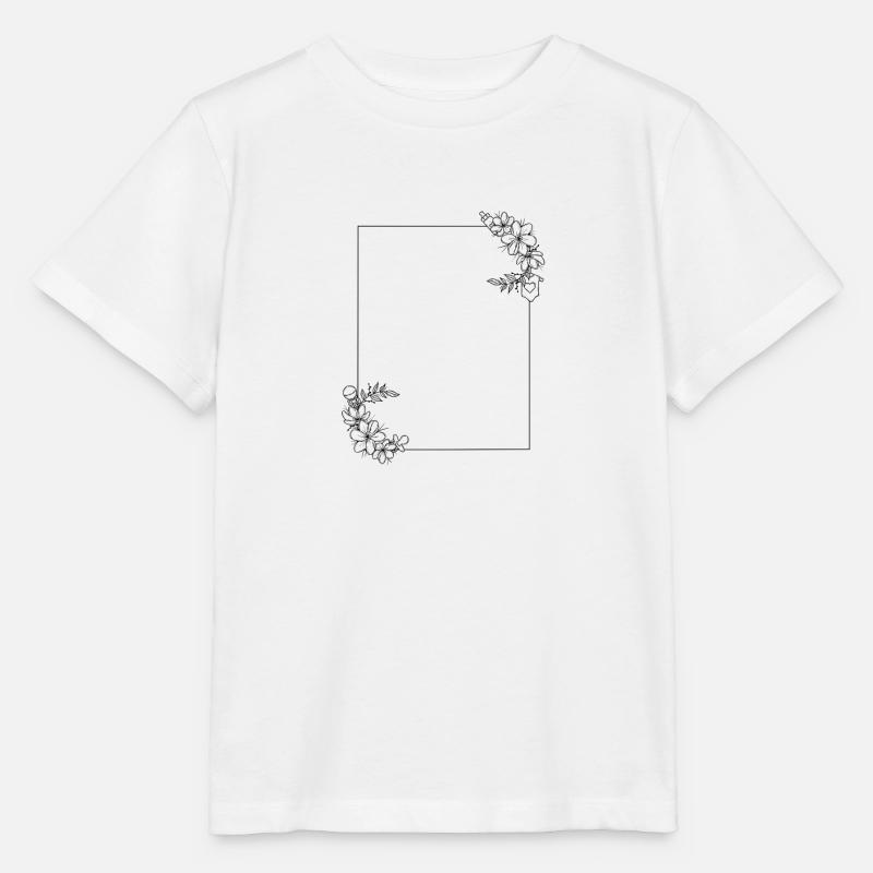 Cadre - T-shirt bio MINI CREATOR Stanley/Stella Enfant - blanc
