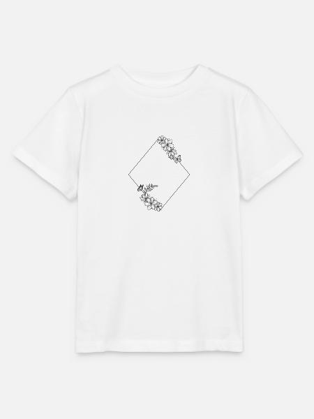 Rahmen Raute - Stanley/Stella Kinder T-Shirt MINI CREATOR - Weiß