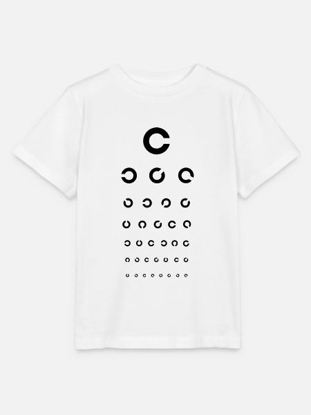 Sehtest Augenoptiker - Stanley/Stella Kinder T-Shirt MINI CREATOR - Weiß