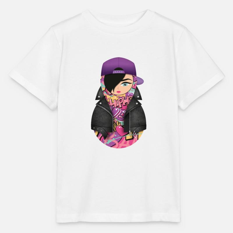 Matryoshka Nova - T-shirt bio MINI CREATOR Stanley/Stella Enfant - blanc