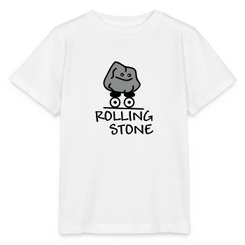 Rolling Stone - Stanley/Stella Kinder T-Shirt MINI CREATOR  - Weiß - Vorne - Maike (125cm)