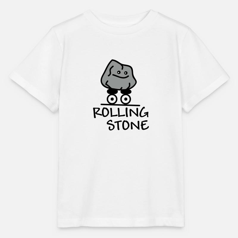 Rolling Stone - Stanley/Stella Kinder T-Shirt MINI CREATOR  - Weiß