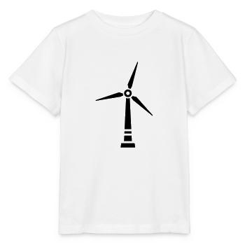 Windrad - Stanley/Stella Kinder T-Shirt MINI CREATOR  - Weiß - Vorne - Maike (125cm)