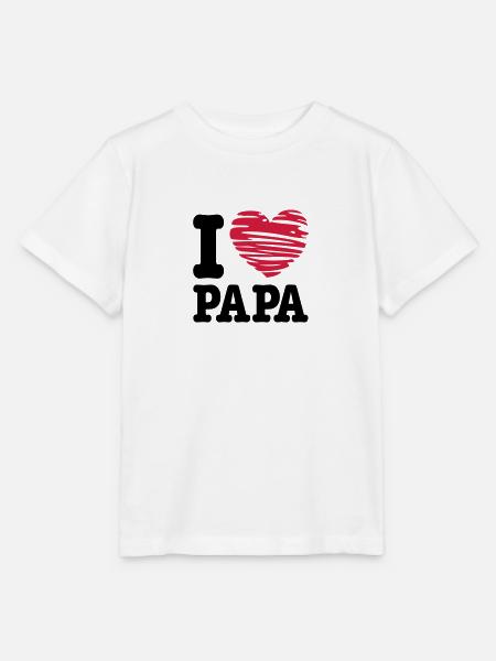 papa - Stanley/Stella Kinder T-Shirt MINI CREATOR  - Weiß