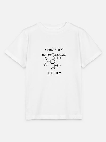 Chemikerin - Stanley/Stella Kinder T-Shirt MINI CREATOR  - Weiß