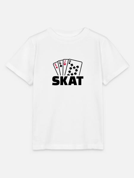 Skat - Stanley/Stella Kinder T-Shirt MINI CREATOR  - Weiß