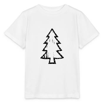 Tanne - Stanley/Stella Kinder T-Shirt MINI CREATOR  - Weiß - Vorne - Maike (125cm)