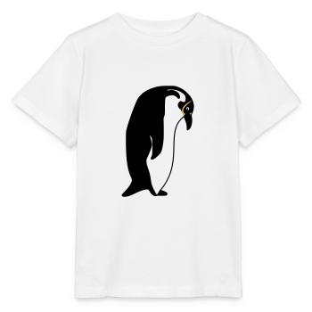 manchot - T-shirt bio MINI CREATOR Stanley/Stella Enfant - blanc - Devant - Maike (125cm)