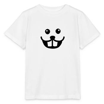 Biber - Stanley/Stella Kinder T-Shirt MINI CREATOR  - Weiß - Vorne - Maike (125cm)