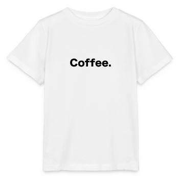 Coffee - T-shirt bio MINI CREATOR Stanley/Stella Enfant - blanc - Devant - Maike (125cm)