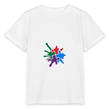 Autism - Stanley/Stella MINI CREATOR Kids’ T-Shirt - white - Front - Maike (125cm)