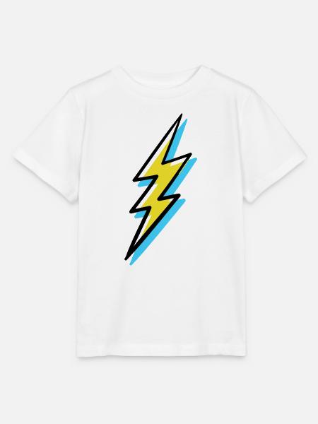 Blitz im Vorhut-Stil - Stanley/Stella Kinder T-Shirt MINI CREATOR - Weiß