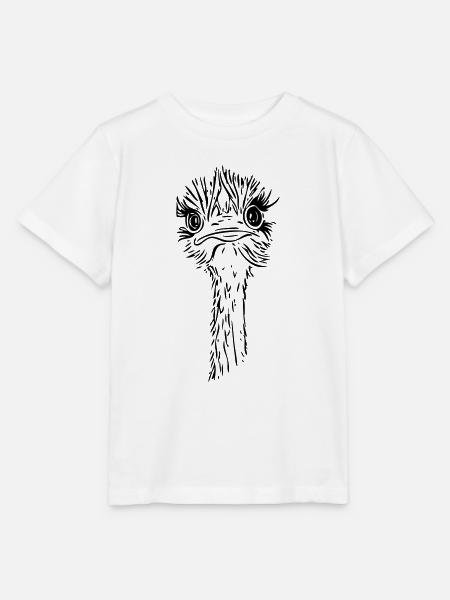 emu 2 - Stanley/Stella Kinder T-Shirt MINI CREATOR  - Weiß
