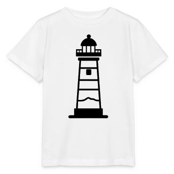 Phare - T-shirt bio MINI CREATOR Stanley/Stella Enfant - blanc - Devant - Maike (125cm)