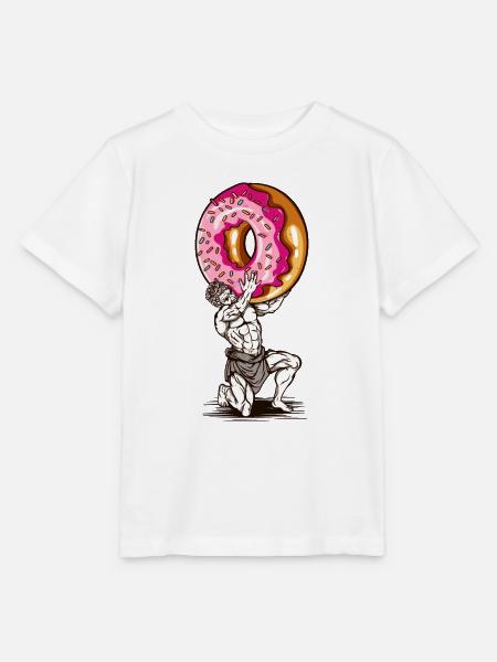 Statue Donut - Stanley/Stella Kinder T-Shirt MINI CREATOR - Weiß