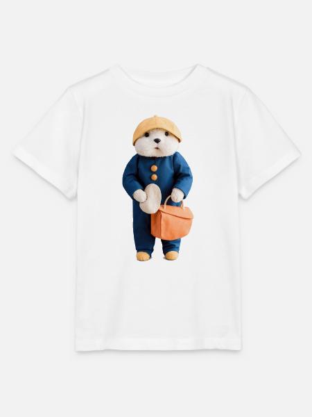Erdmännchen - Stanley/Stella Kinder T-Shirt MINI CREATOR  - Weiß