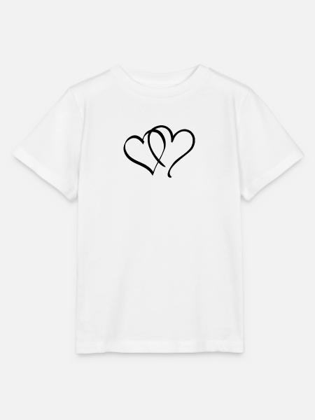 Herzen - Stanley/Stella Kinder T-Shirt MINI CREATOR - Weiß