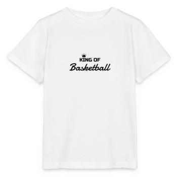 Basketball - Basket ball - Basket-ball - Baskette - Stanley/Stella Kinder T-Shirt MINI CREATOR  - Weiß - Vorne - Maike (125cm)
