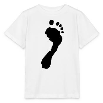 Fussabdruck - Stanley/Stella Kinder T-Shirt MINI CREATOR  - Weiß - Vorne - Maike (125cm)