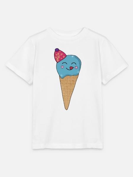 Eis-Eistüte - Stanley/Stella Kinder T-Shirt MINI CREATOR - Weiß