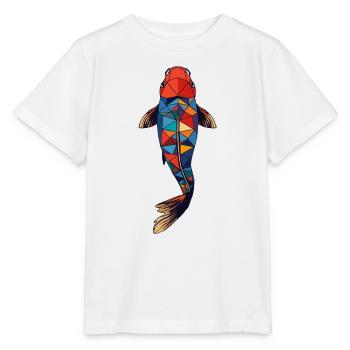 Calm as a koi - Stanley/Stella MINI CREATOR Kids’ T-Shirt - white - Front - Maike (125cm)