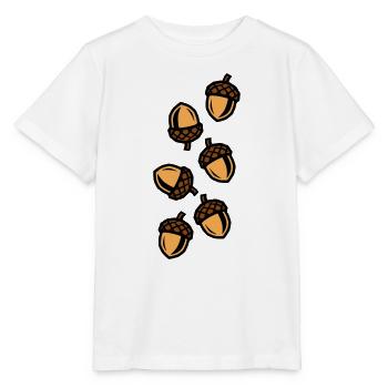 Eichel Herbst - Stanley/Stella Kinder T-Shirt MINI CREATOR  - Weiß - Vorne - Maike (125cm)