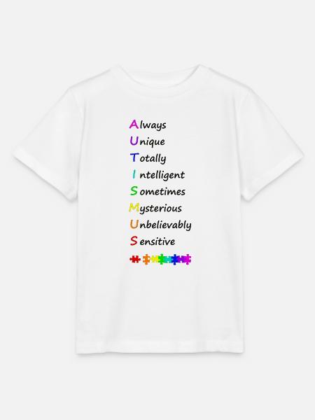 Autismus - Stanley/Stella Kinder T-Shirt MINI CREATOR - Weiß
