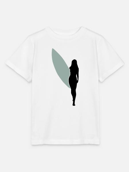 surfgirlshape1 - Stanley/Stella Kinder T-Shirt MINI CREATOR - Weiß