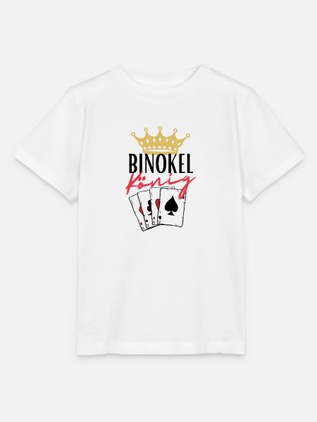 Binokel König - Stanley/Stella Kinder T-Shirt MINI CREATOR - Weiß