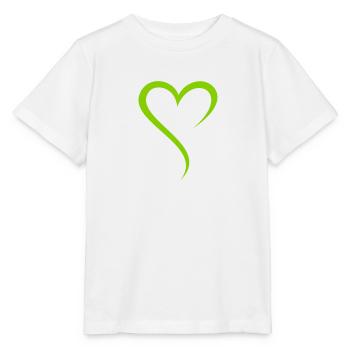 Tourbillons de coeur / tourbillons de coeur (1c) - T-shirt bio MINI CREATOR Stanley/Stella Enfant - blanc - Devant - Maike (125cm)