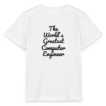 Computer / Informatiker / Aussenseiter / Ingenieur - Stanley/Stella Kinder T-Shirt MINI CREATOR  - Weiß - Vorne - Maike (125cm)