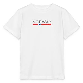 Norwegen - Stanley/Stella Kinder T-Shirt MINI CREATOR  - Weiß - Vorne - Maike (125cm)