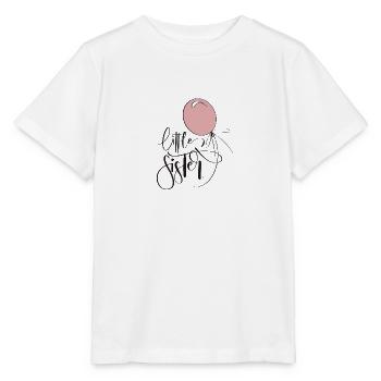 Little sister - Stanley/Stella MINI CREATOR Kids’ T-Shirt - white - Front - Maike (125cm)