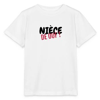 Niece Nichte Nièce Baby Bébé Family - Stanley/Stella MINI CREATOR Kids’ T-Shirt - white - Front - Maike (125cm)
