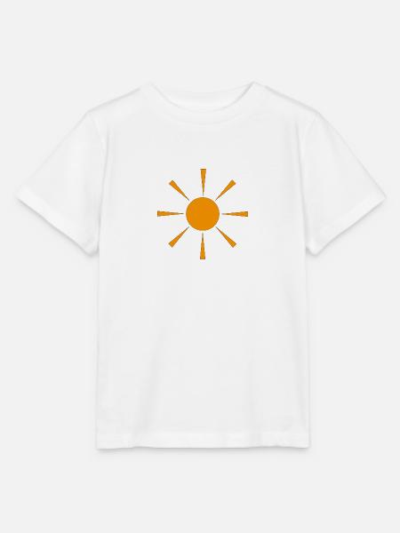 Sonne - Stanley/Stella Kinder T-Shirt MINI CREATOR  - Weiß