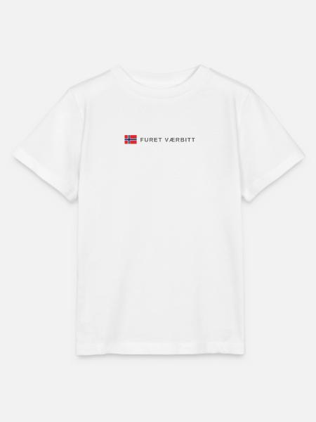 Norwegen Furet Weatherbitten - Stanley/Stella Kinder T-Shirt MINI CREATOR  - Weiß