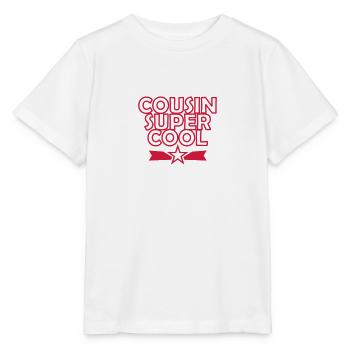 Oncle / Tante / Cousin / Cousine - T-shirt bio MINI CREATOR Stanley/Stella Enfant - blanc - Devant - Maike (125cm)