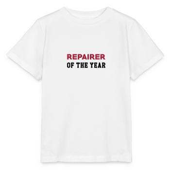 réparateur / réparation / réparer / bricolage - T-shirt bio MINI CREATOR Stanley/Stella Enfant - blanc - Devant - Maike (125cm)