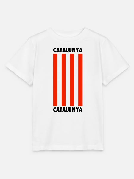 Katalonien - Stanley/Stella Kinder T-Shirt MINI CREATOR - Weiß