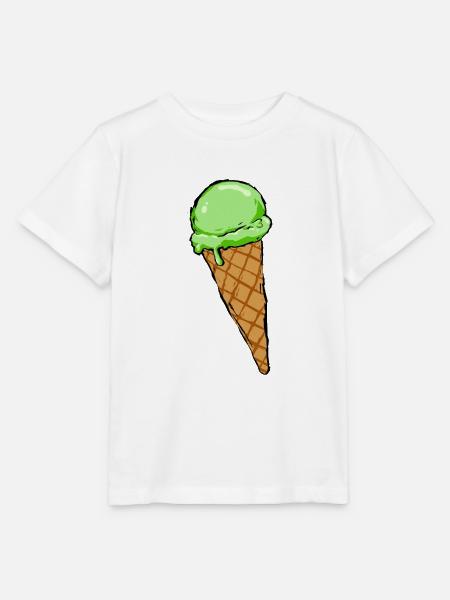 Eis Strand - Stanley/Stella Kinder T-Shirt MINI CREATOR  - Weiß