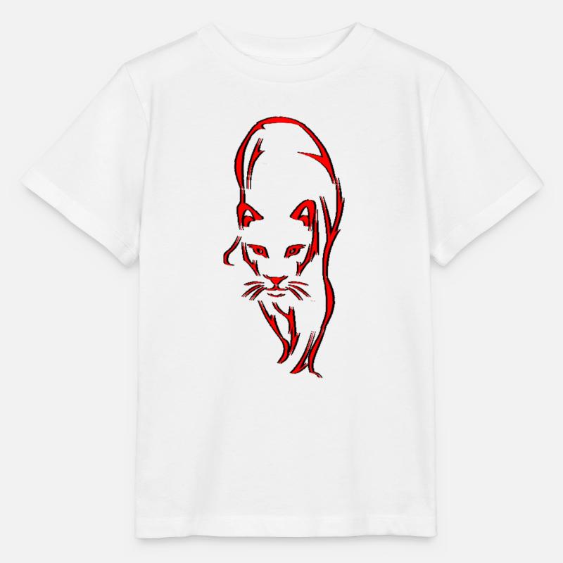 chat - T-shirt bio MINI CREATOR Stanley/Stella Enfant - blanc