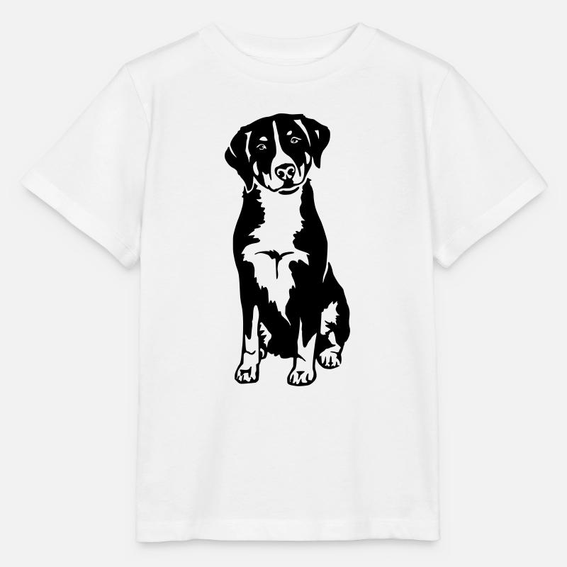 Appenzeller Sennenhund - Stanley/Stella Kinder T-Shirt MINI CREATOR  - Weiß