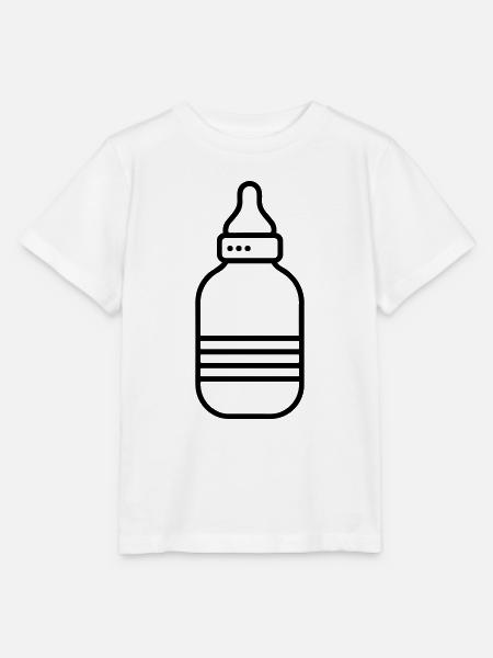 Flasche - Stanley/Stella Kinder T-Shirt MINI CREATOR  - Weiß