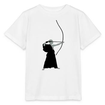 Bogenschütze - Stanley/Stella Kinder T-Shirt MINI CREATOR  - Weiß - Vorne - Maike (125cm)