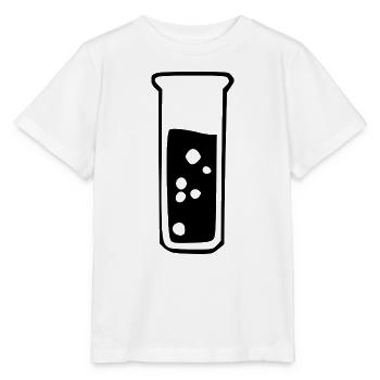 Test Tube Chemistry Chemist Gift - Stanley/Stella MINI CREATOR Kids’ T-Shirt - white - Front - Maike (125cm)