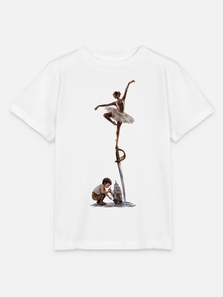 The Dance of Imagination - Stanley/Stella Kinder T-Shirt MINI CREATOR - Weiß