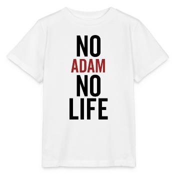Pas d’Adam pas de vie - T-shirt bio MINI CREATOR Stanley/Stella Enfant - blanc - Devant - Maike (125cm)