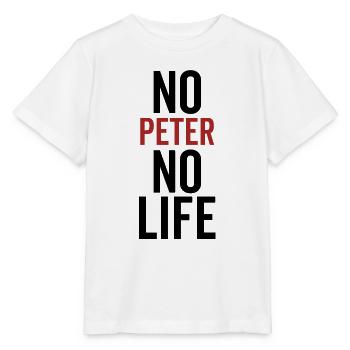 No Peter No Life - Stanley/Stella MINI CREATOR Kids’ T-Shirt - white - Front - Maike (125cm)