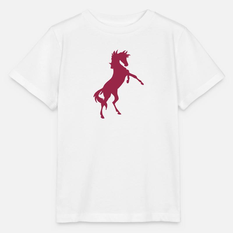 Wildpferd - Stanley/Stella Kinder T-Shirt MINI CREATOR  - Weiß