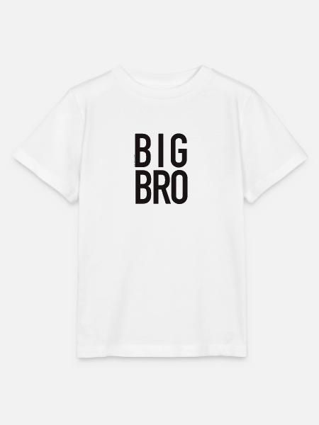 BIG Bro - Stanley/Stella Kinder T-Shirt MINI CREATOR  - Weiß